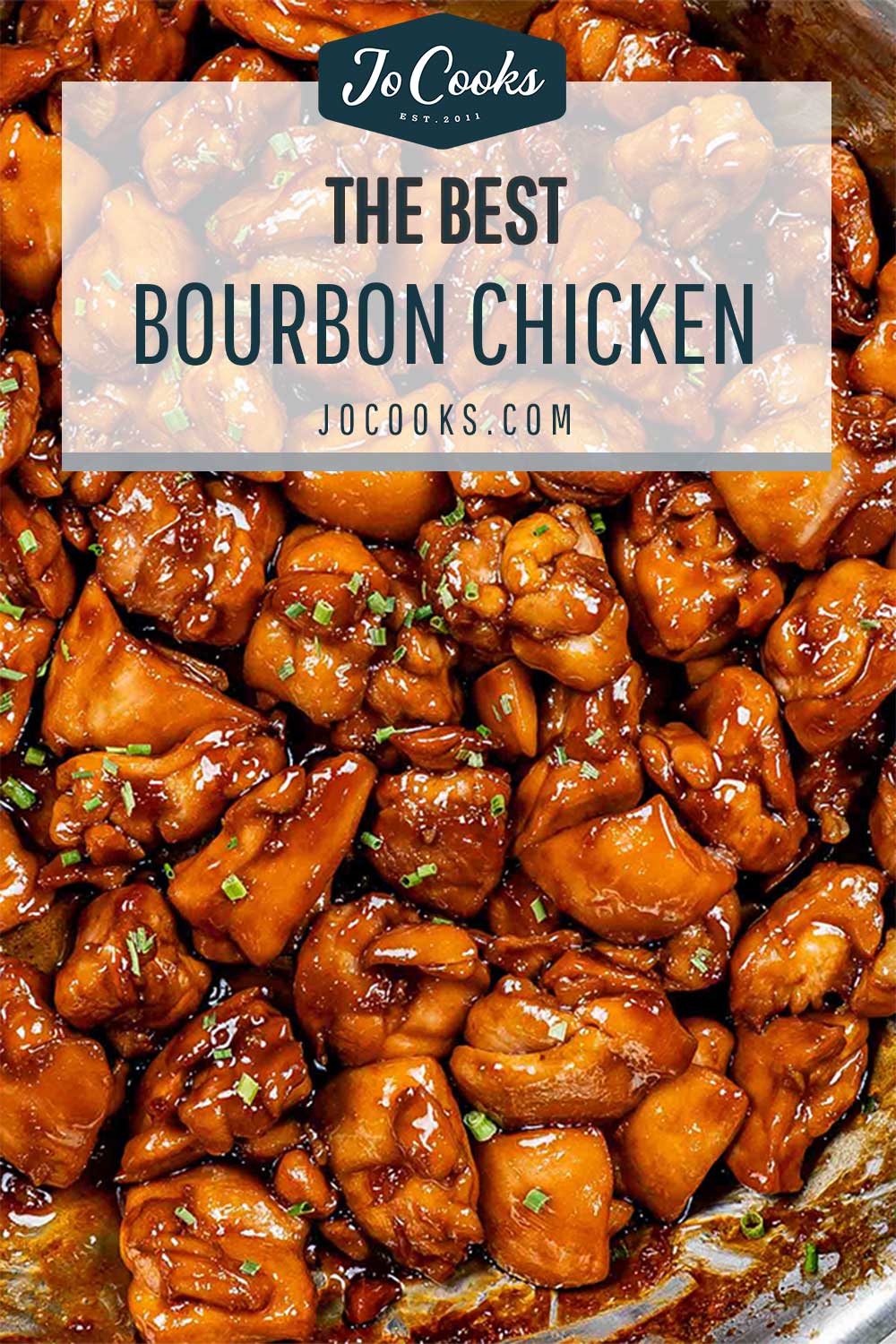 pin for bourbon chicken.