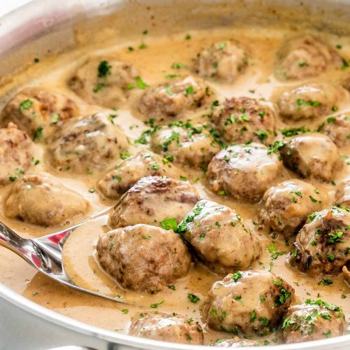 Swedish Meatballs Jo Cooks