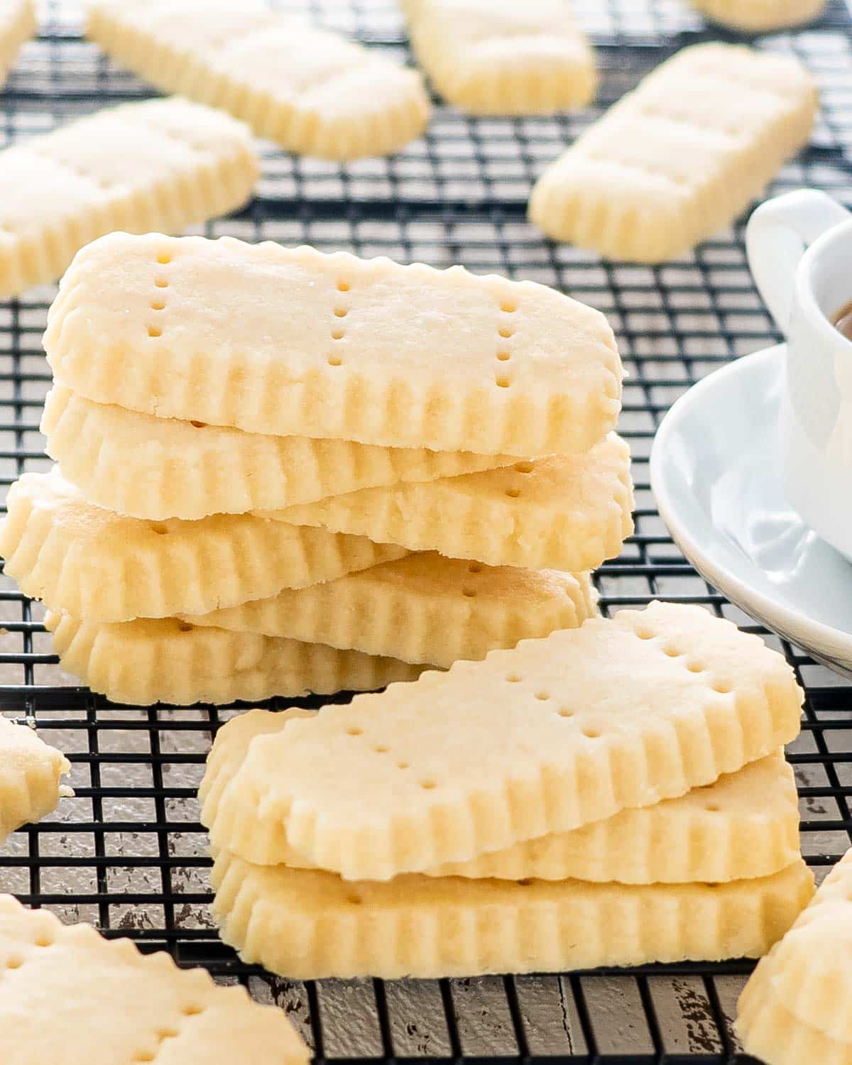 Classic Shortbread Cookie Recipe (Only 4 Ingredients!)
