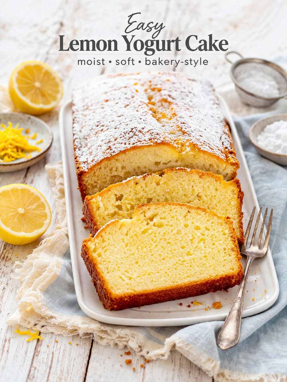 pin for lemon yogurt cake.