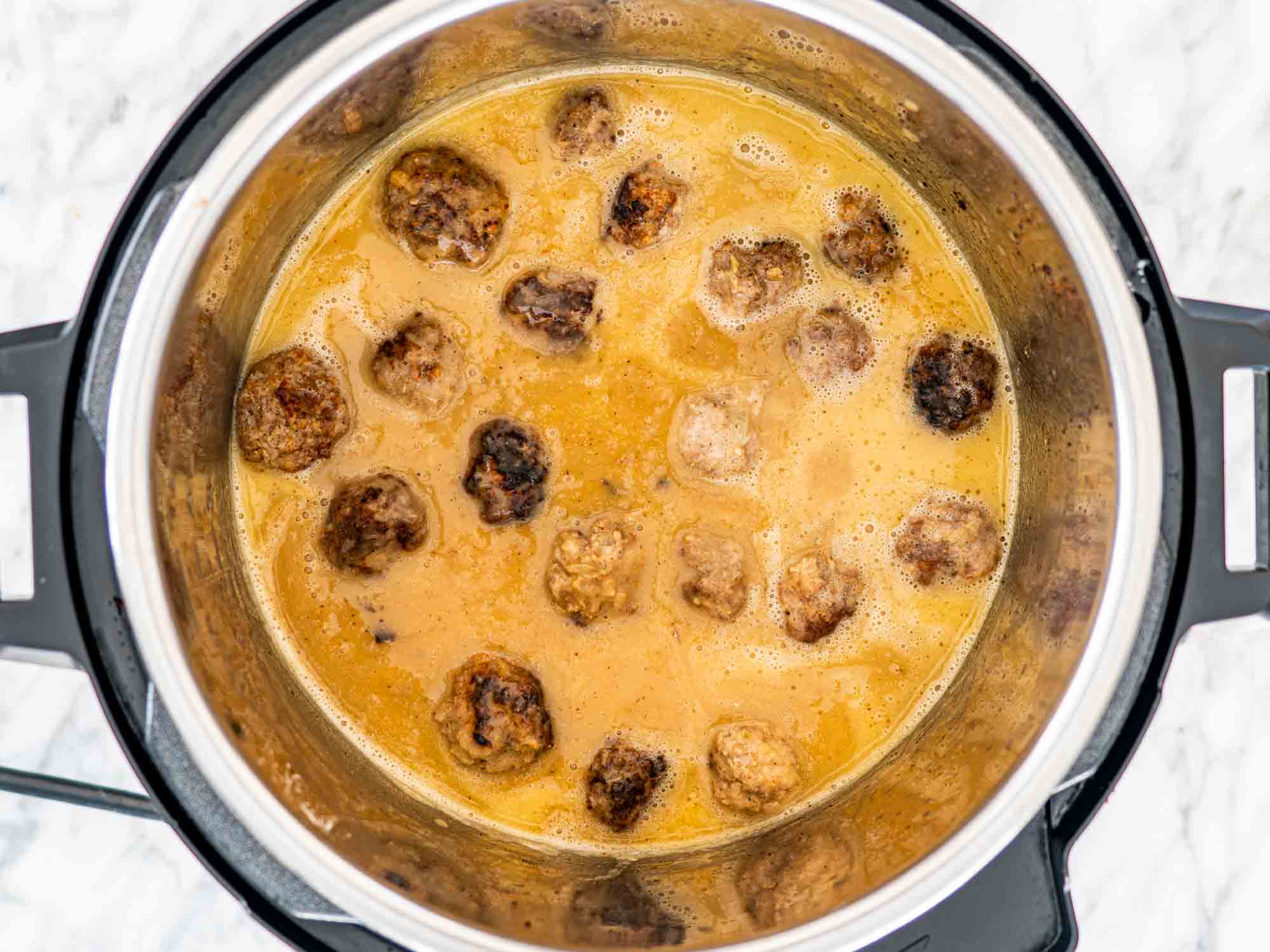 swedish meatballs in an instant pot.