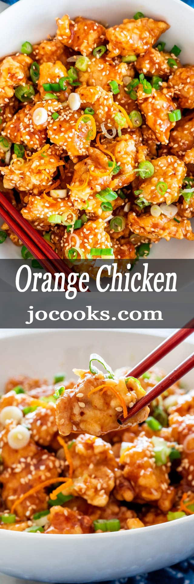 Orange Chicken - Jo Cooks