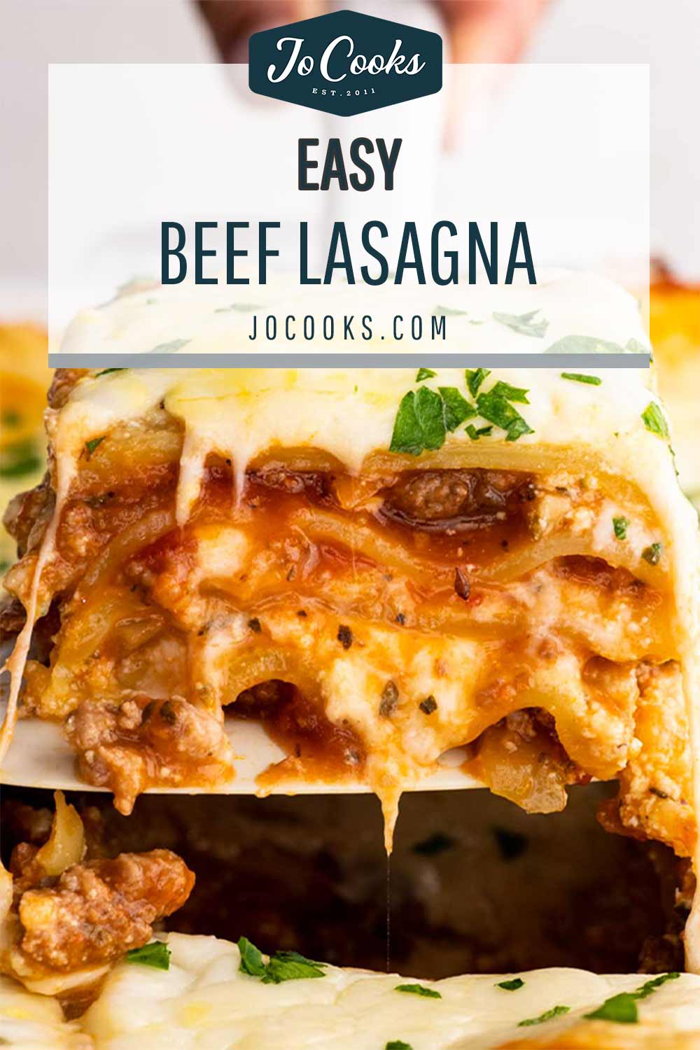 pin for beef lasagna.