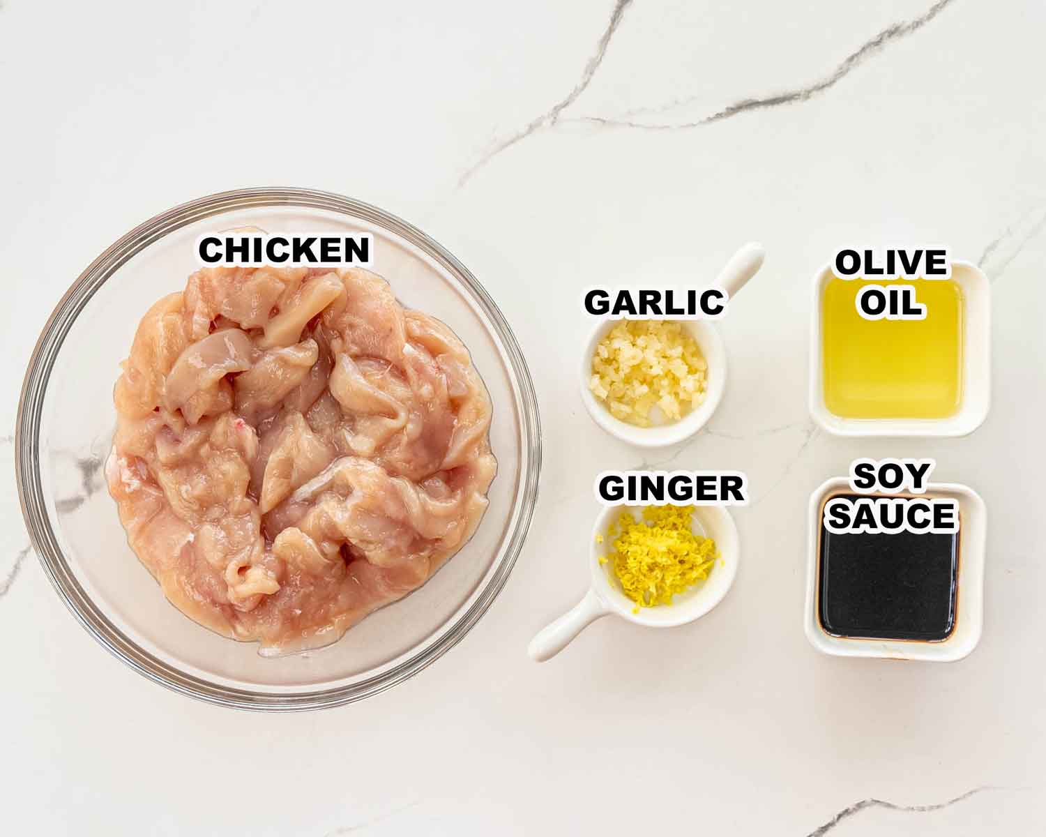 ingredients needed to make chicken lo mein.