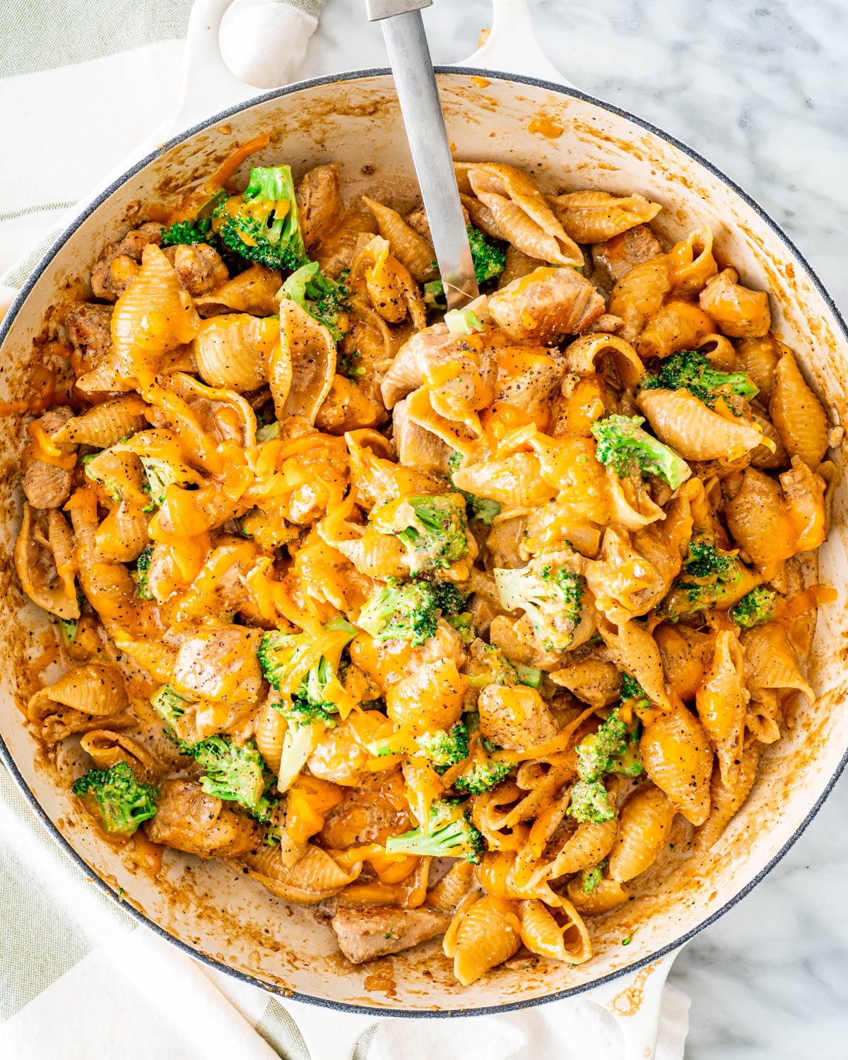 Crock pot mac and cheese with chicken and broccoli - dopcajordan
