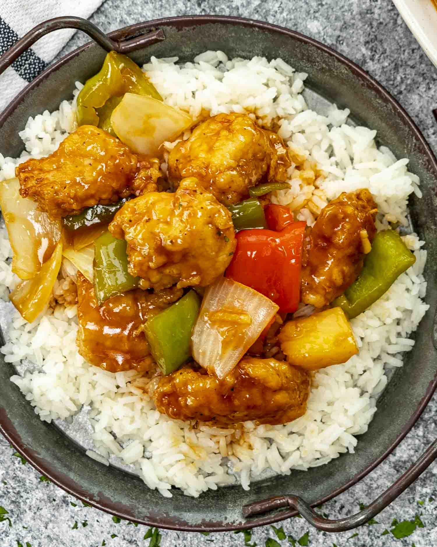 Crispy Sweet And Sour Chicken Stir Fry