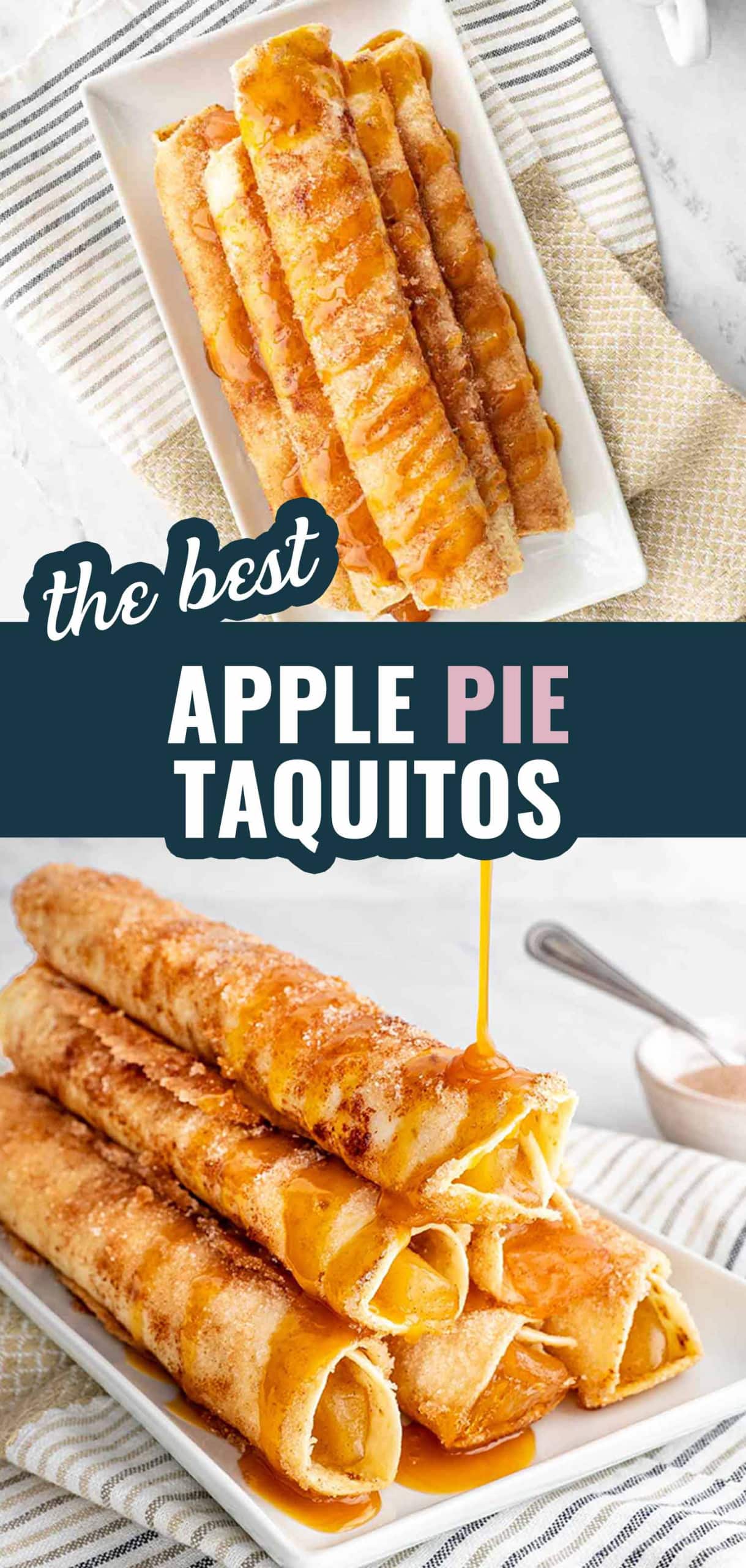 pin for apple pie taquitos.