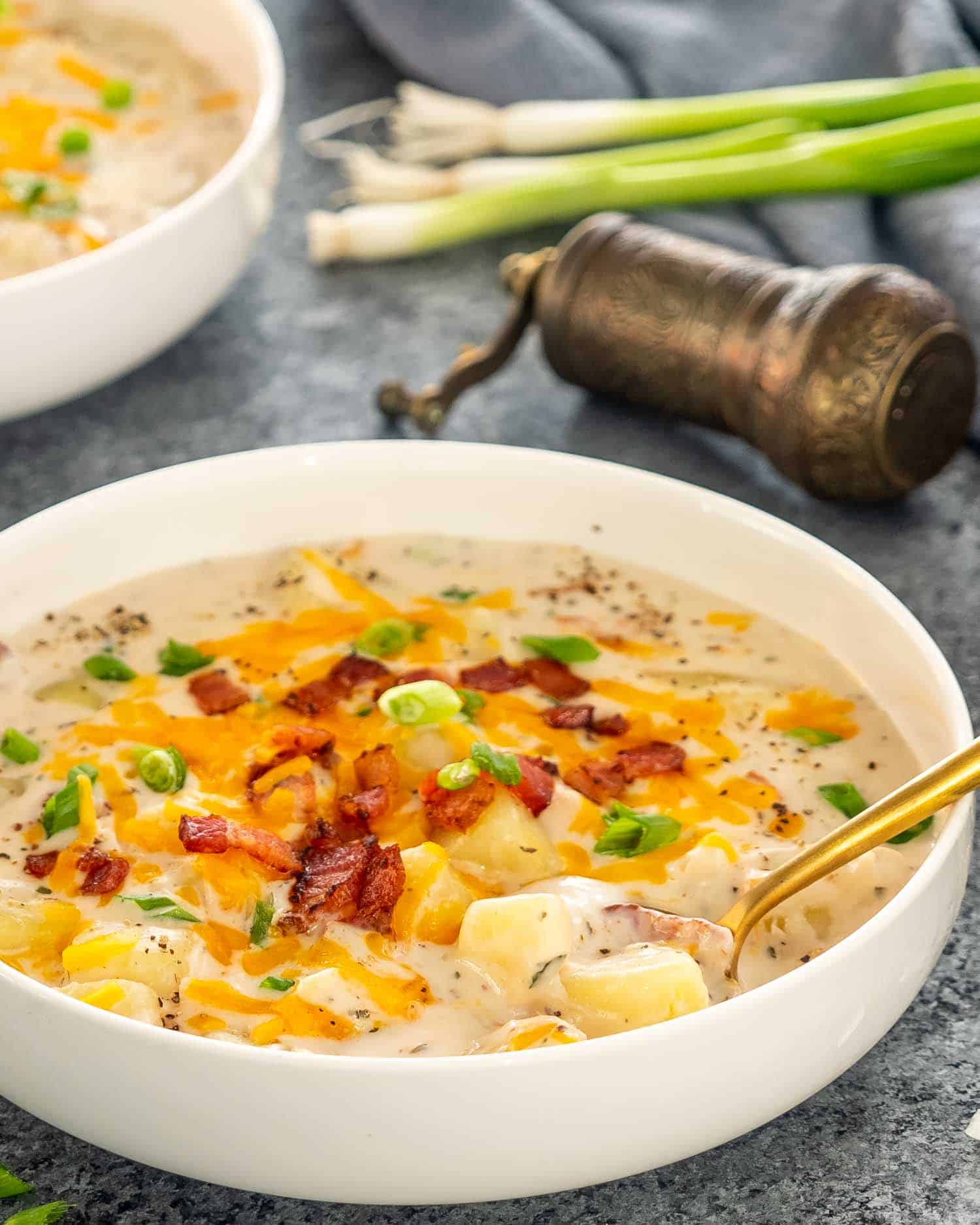 Loaded Potato Soup - Life, Love, and Good Food
