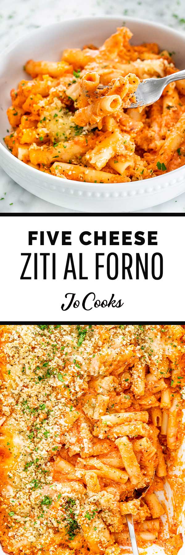 Five Cheese Ziti al Forno, Lunch & Dinner Menu