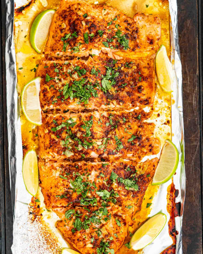 Cilantro Lime Salmon - Jo Cooks