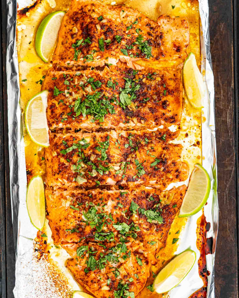 Cilantro Lime Salmon - Jo Cooks