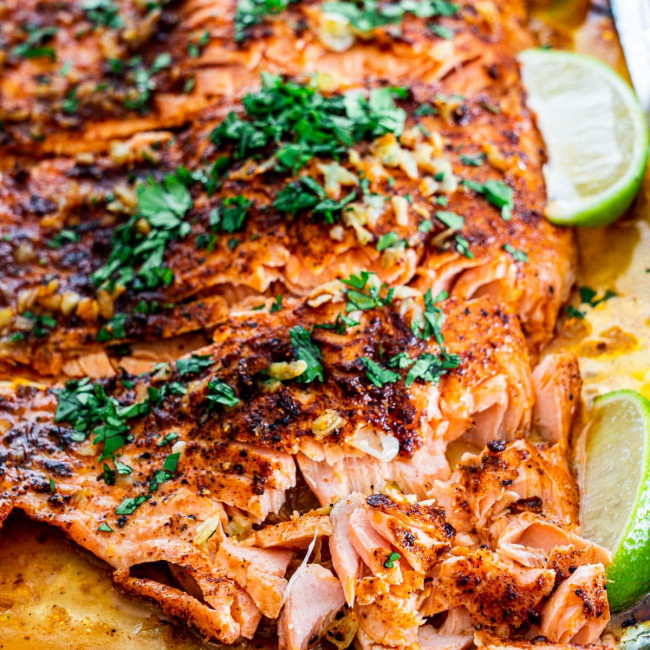 Cilantro Lime Salmon - Jo Cooks