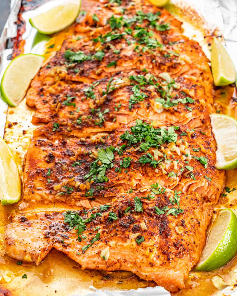 Cilantro Lime Salmon - Jo Cooks