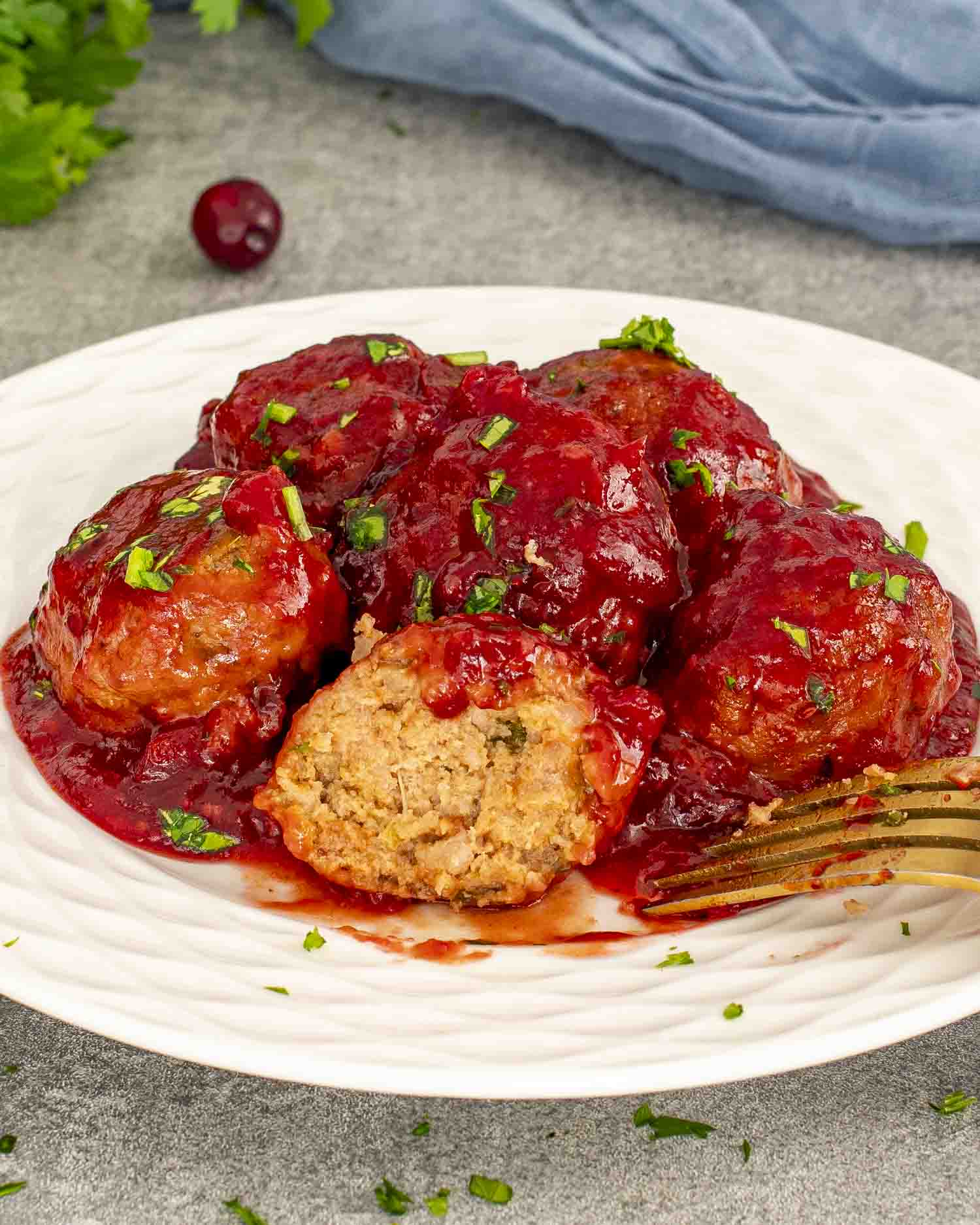 Cranberry Meatballs