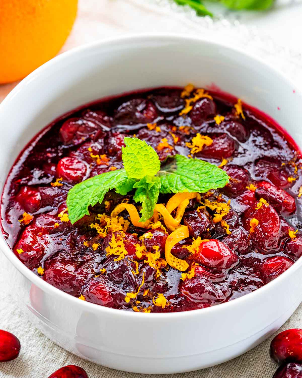 Indian-Spiced Cranberry Sauce Recipe