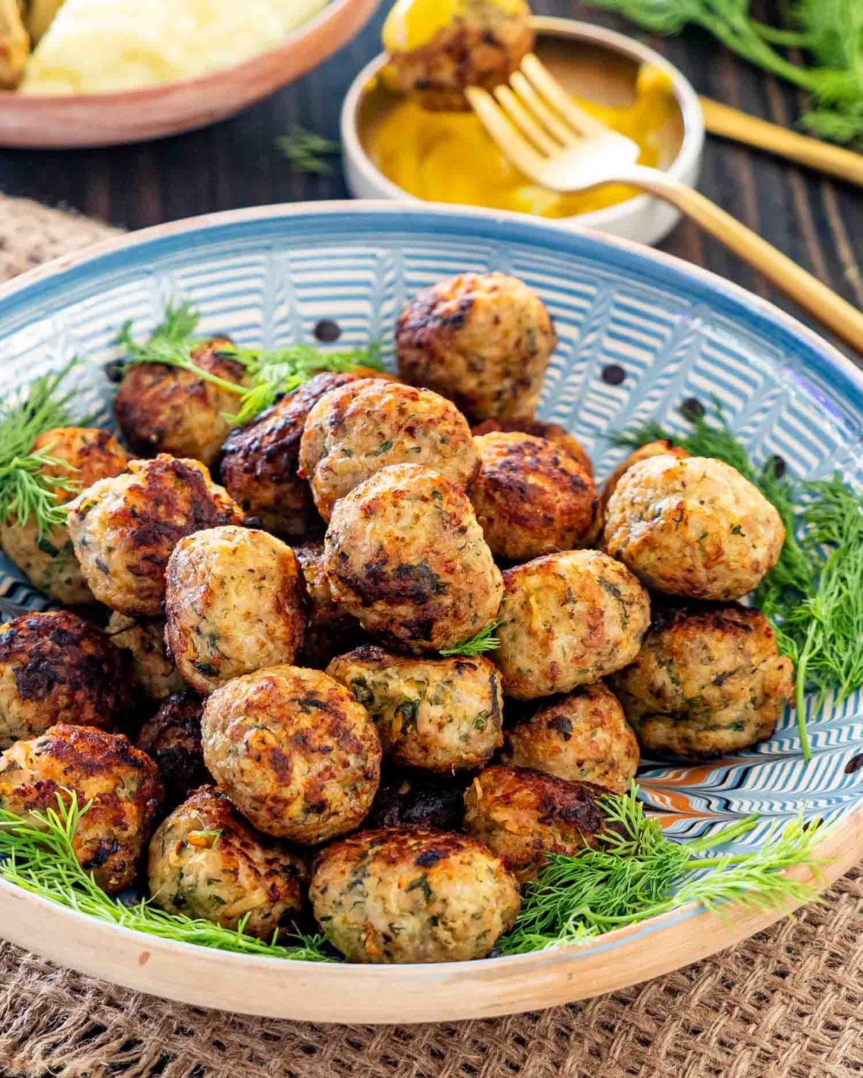 Romanian Meatballs (Chiftele) - Jo Cooks