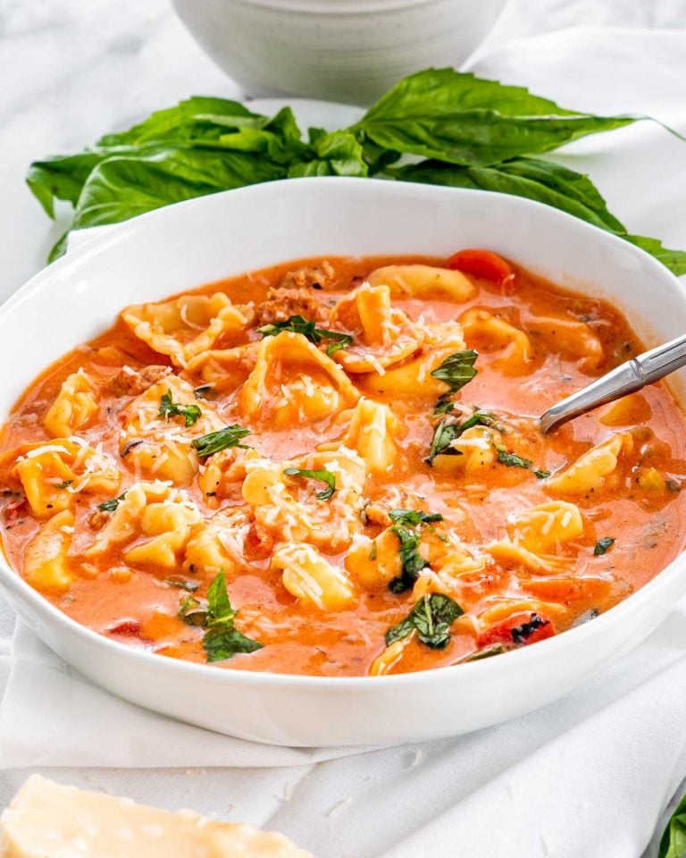 Easy Tortellini Soup - Jo Cooks