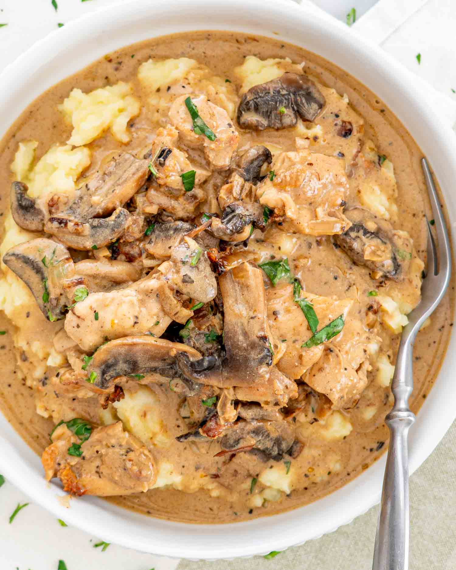 Chicken Stroganoff