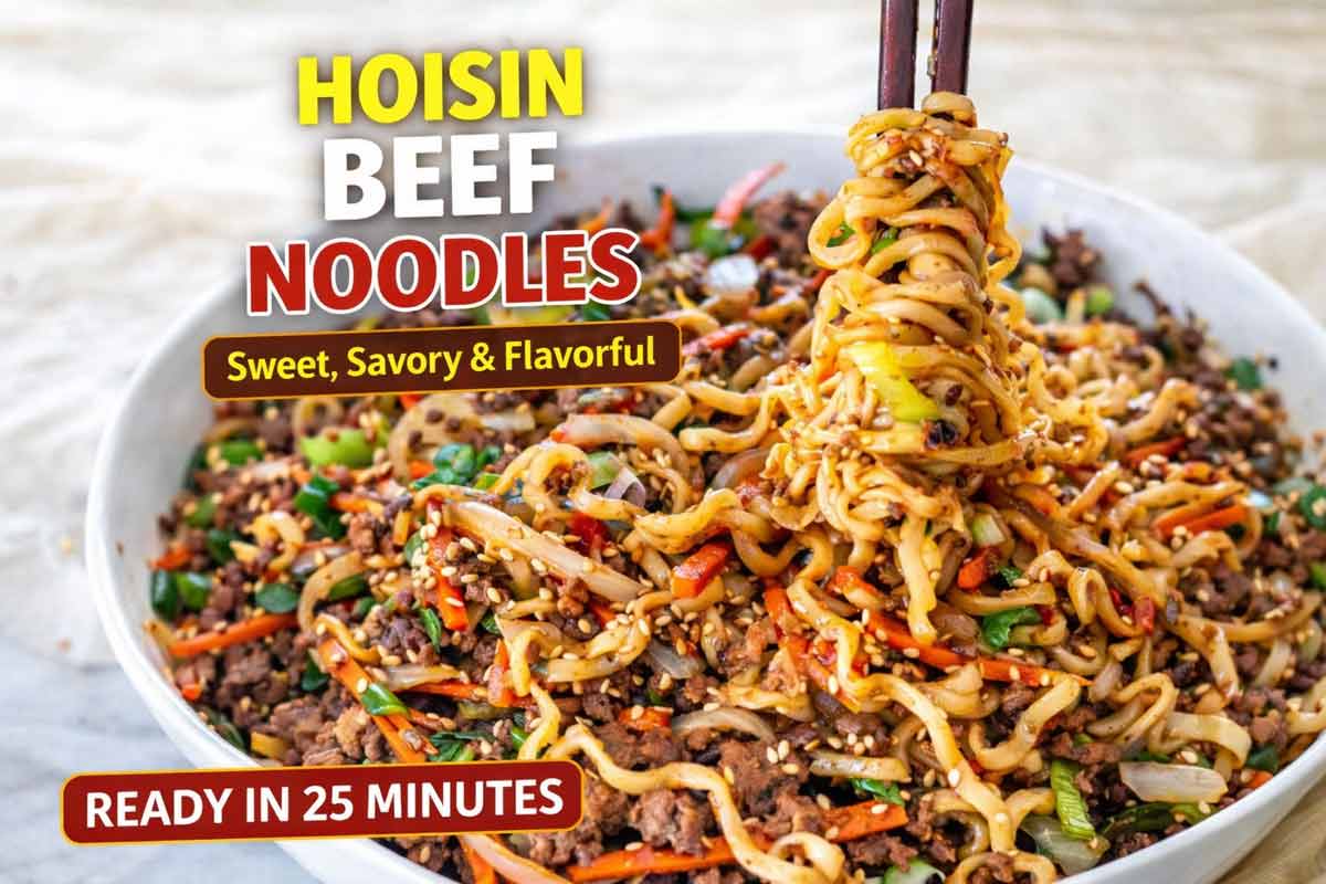 Hoisin Beef Noodles - Jo Cooks