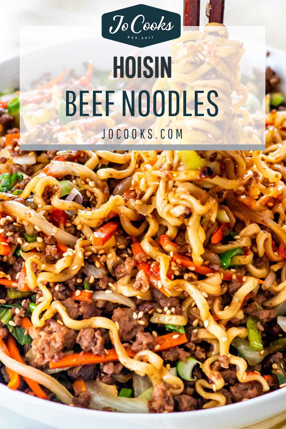 Hoisin Beef Noodles - Jo