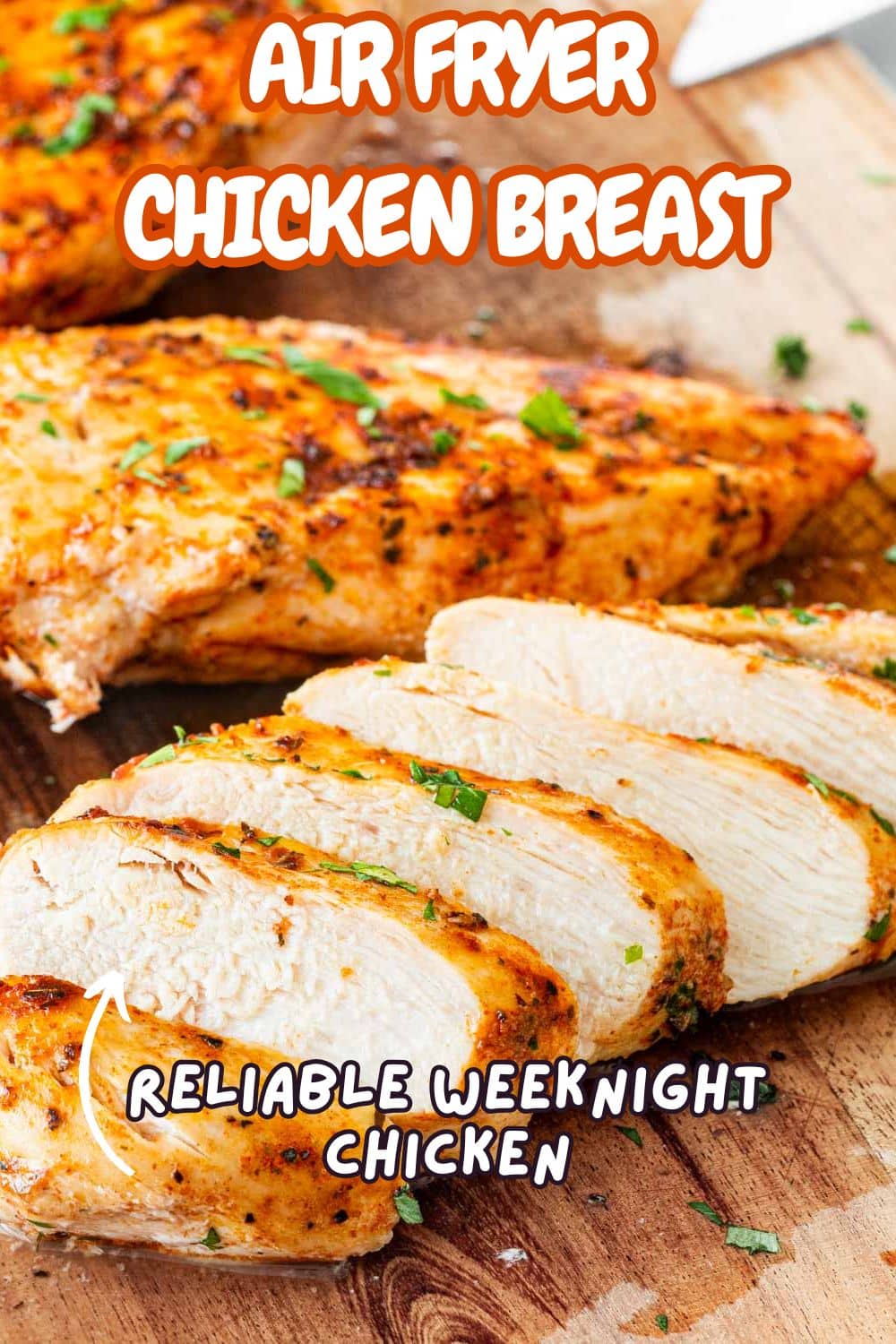 pin for air fryer chicken breast.