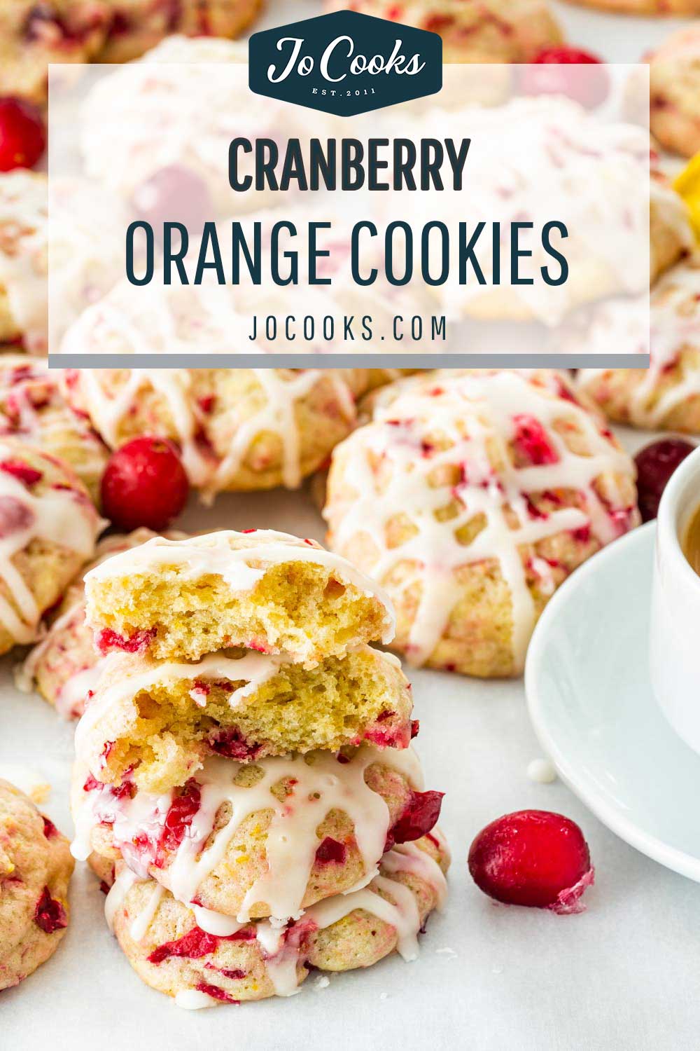 pin for cranberry orange cookies.