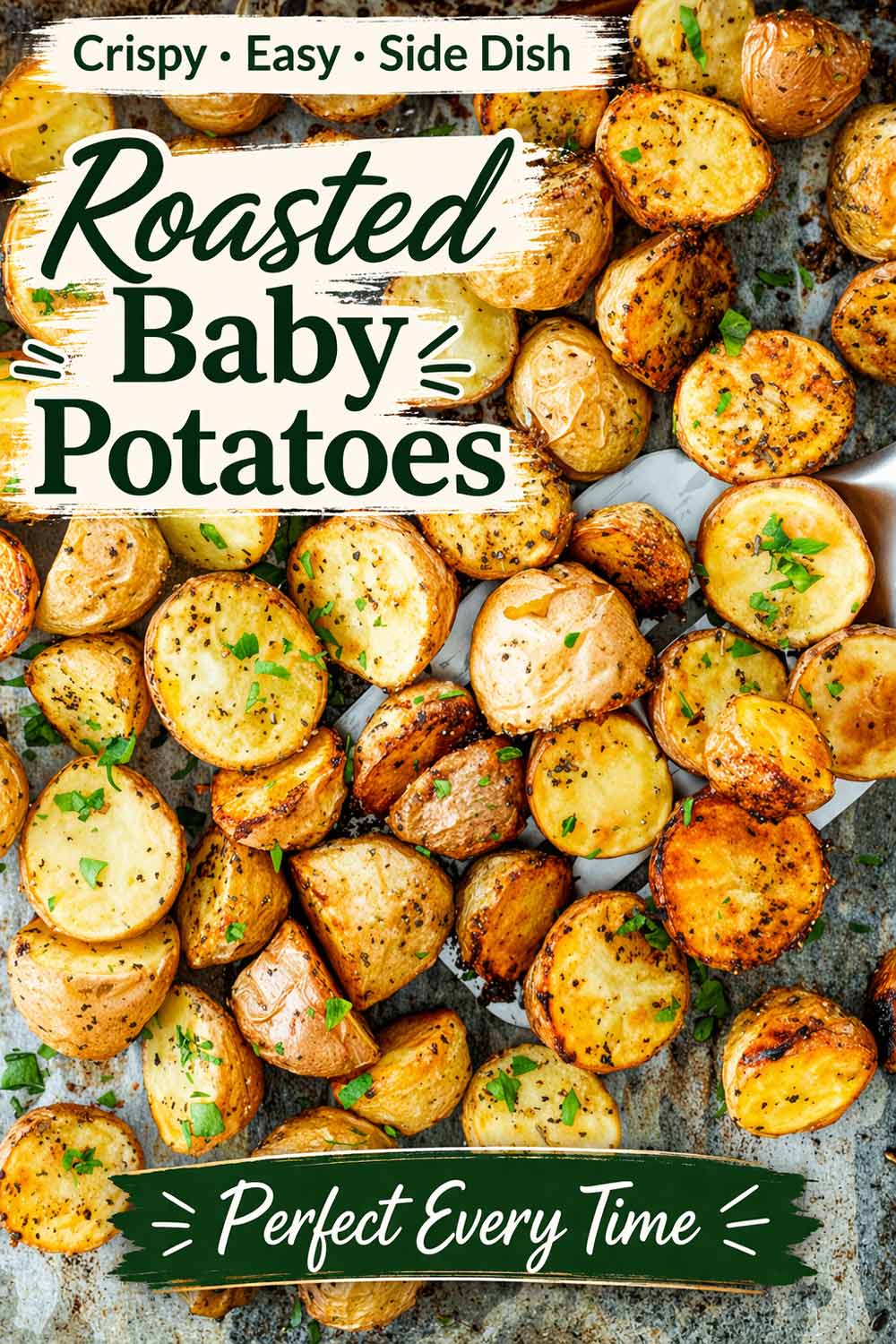 pin for roasted baby potatoes.