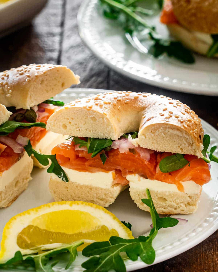Salmon Cream Cheese Bagel Jo Cooks