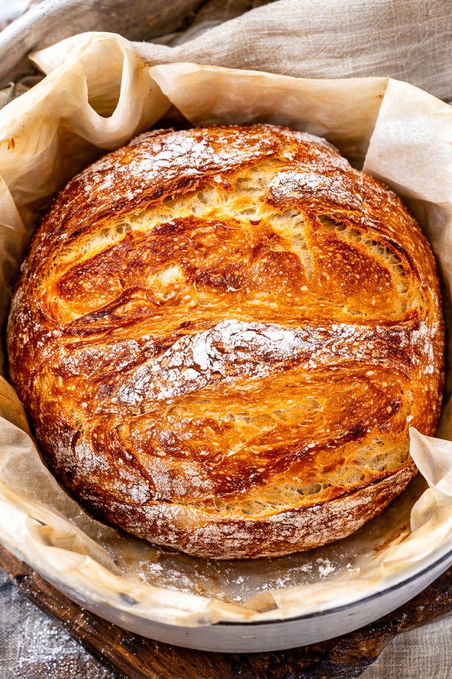 no knead bread in dutch oven.