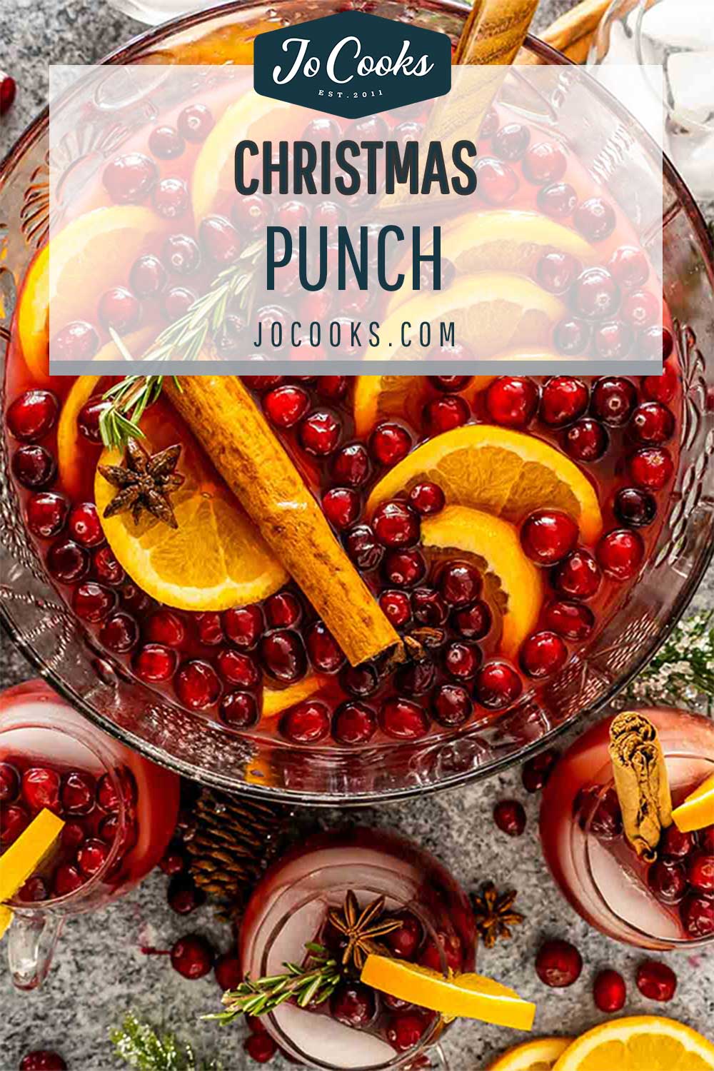 pin for christmas punch.