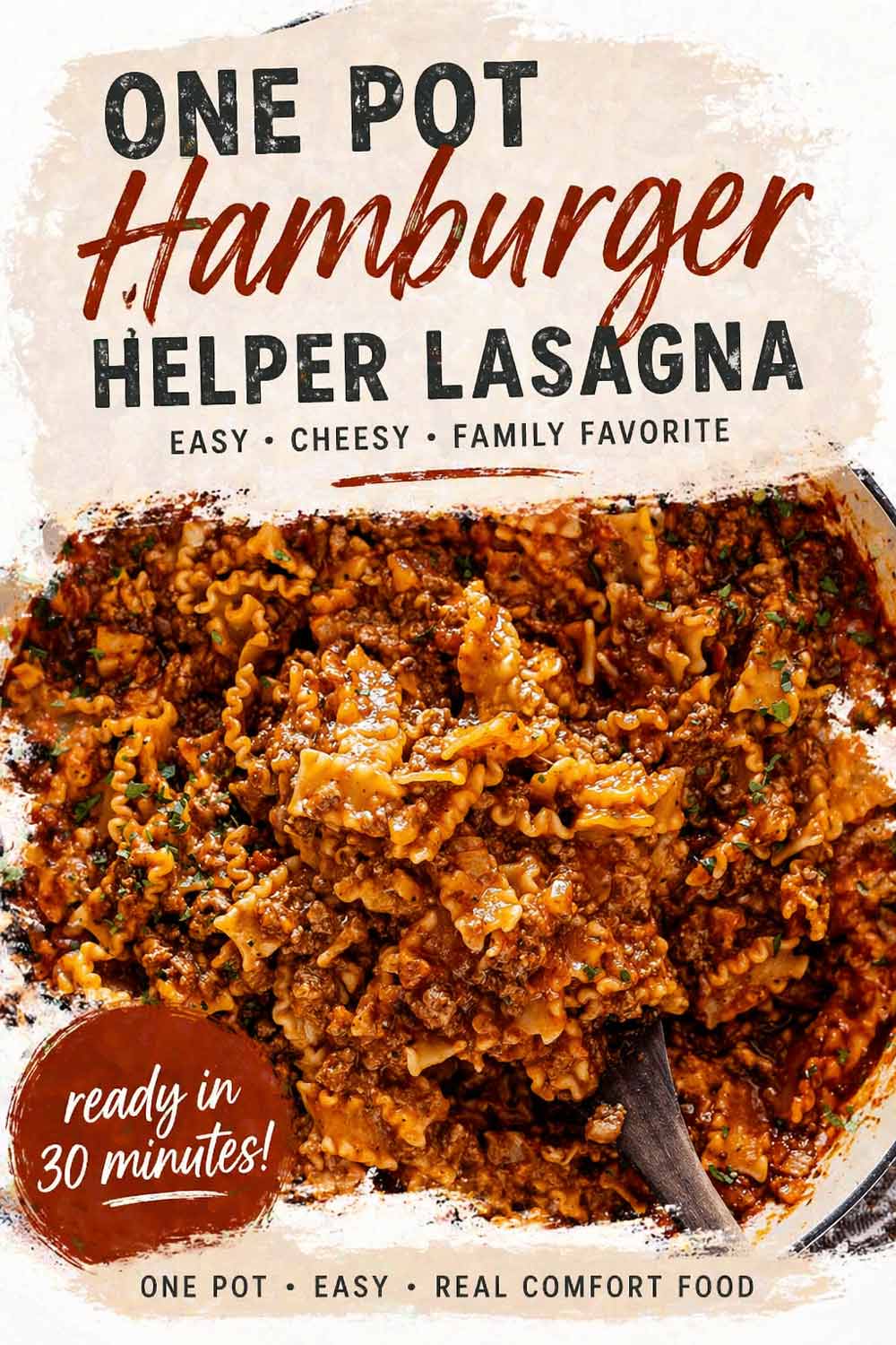 pin for hamburger helper lasagna.