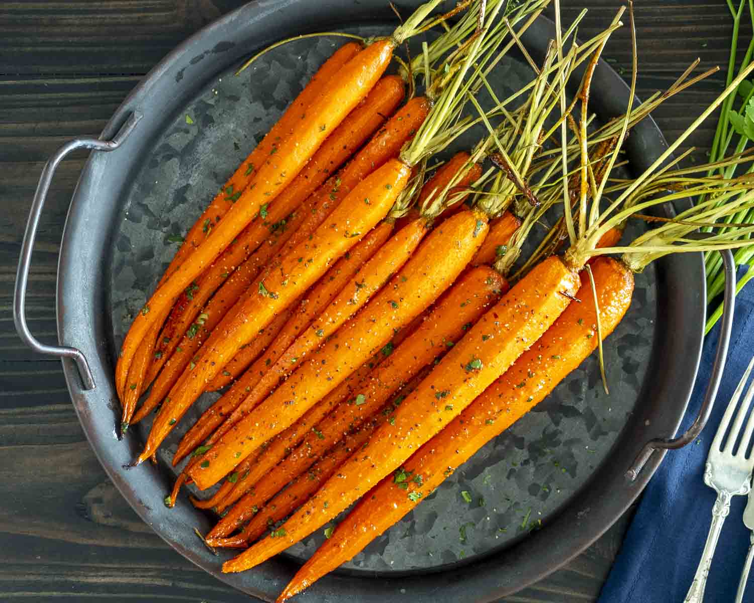 Honey Roasted Carrots - Jo Cooks