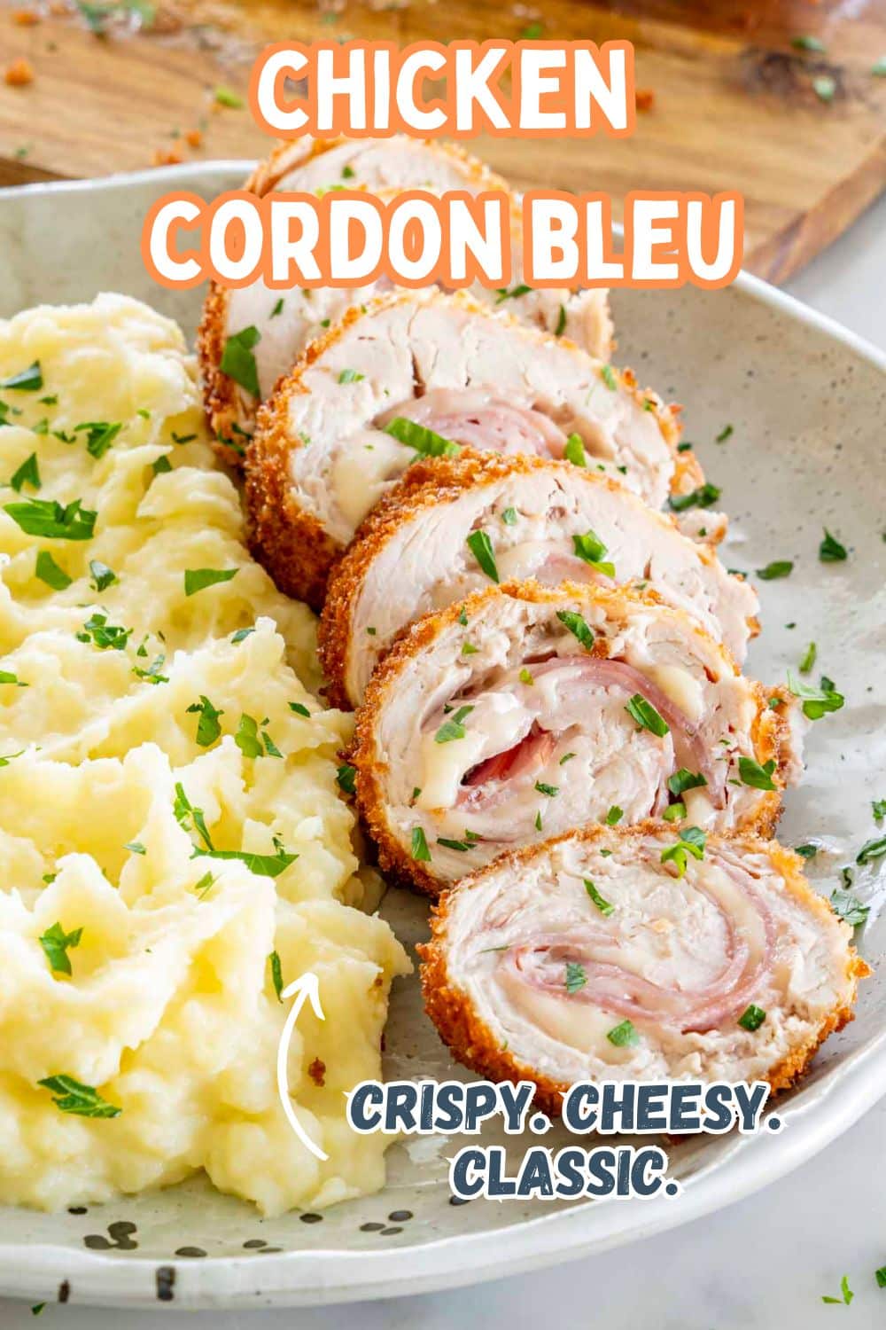 pin for chicken cordon bleu.