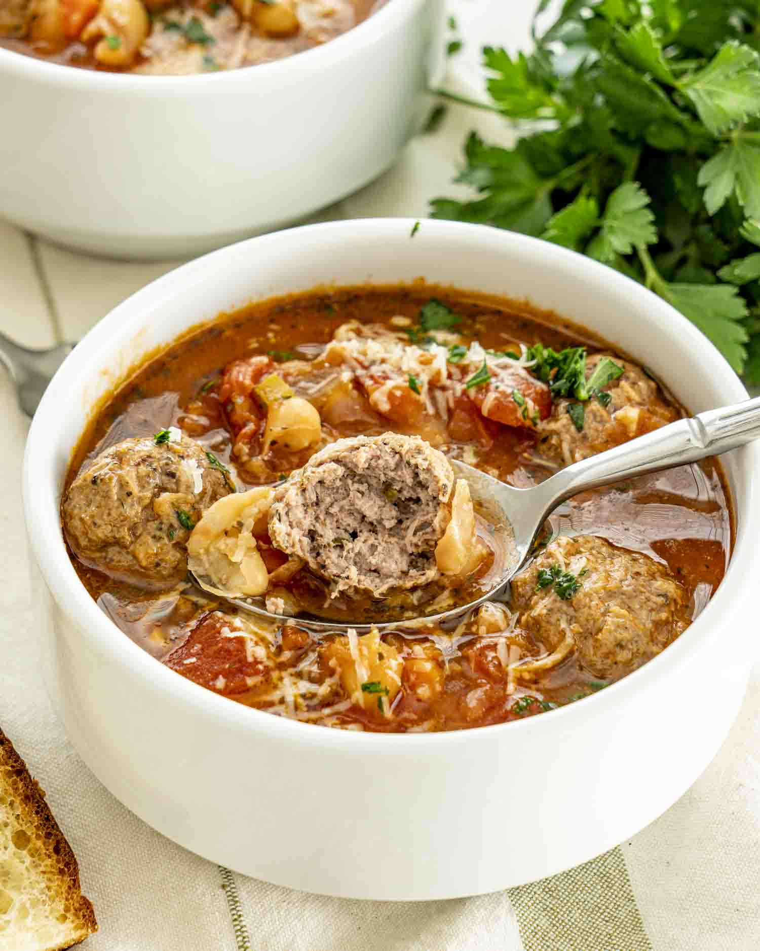Italian Meatball Soup