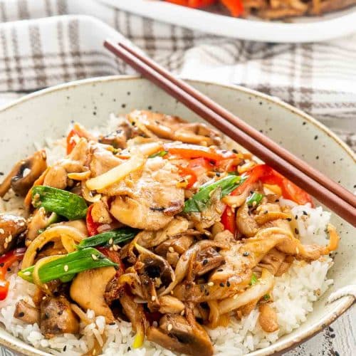 Chicken Mushroom Stir Fry Jo Cooks