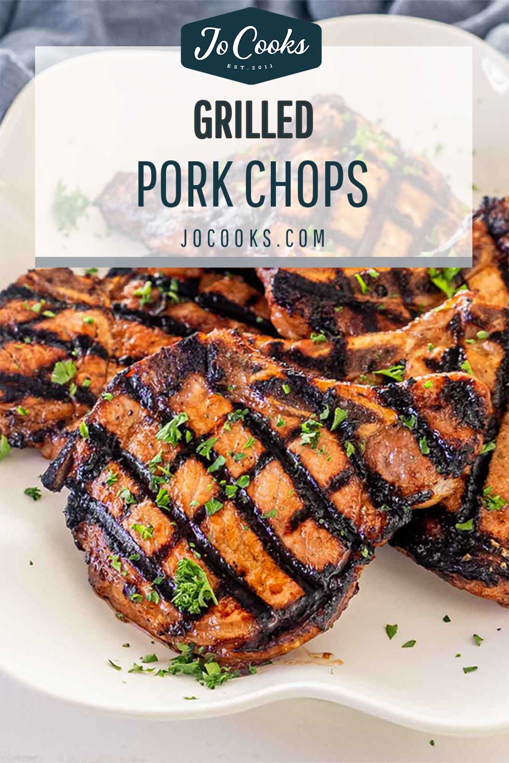 pin for grilled pork chops.