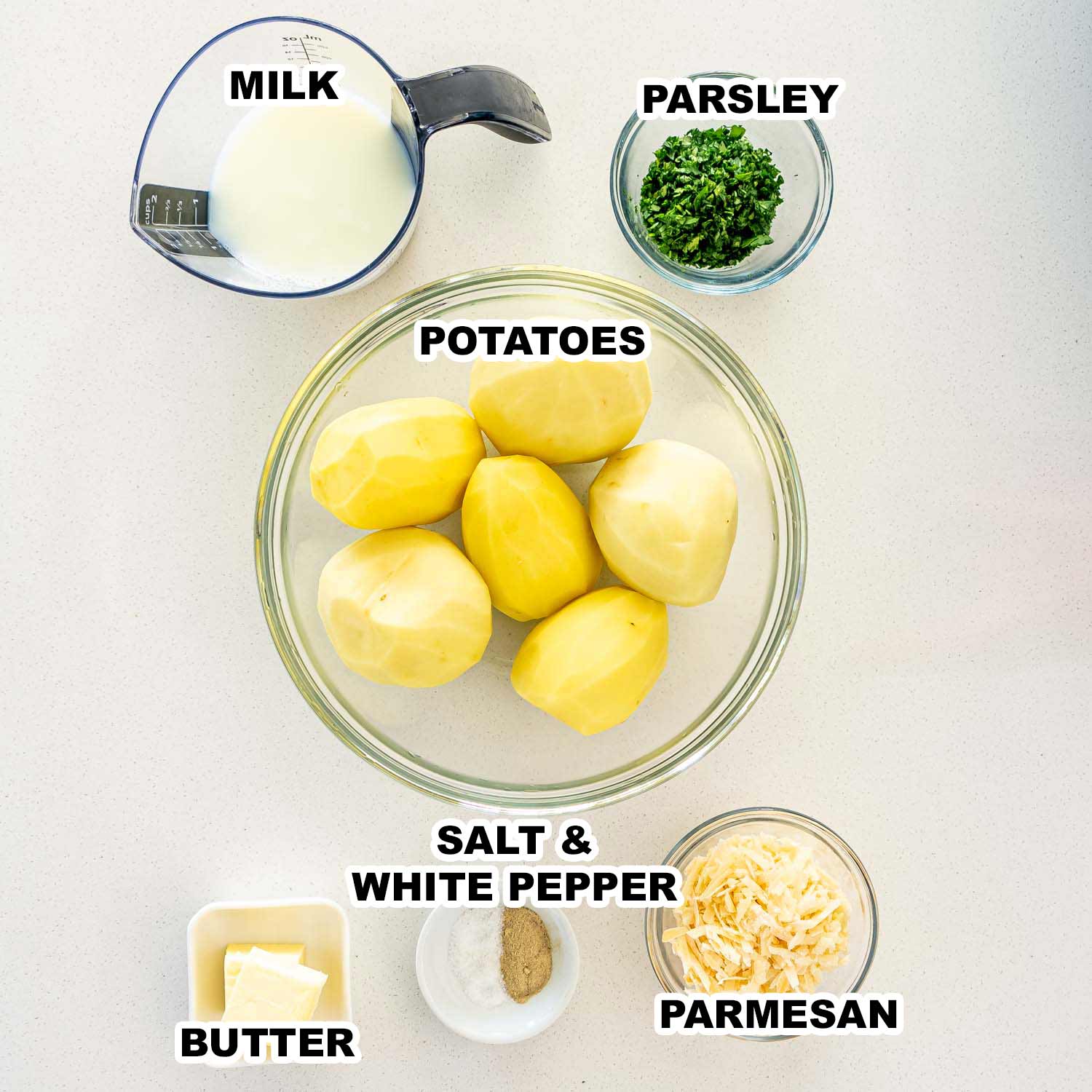 ingredients needed to make skillet shepherd's pie.