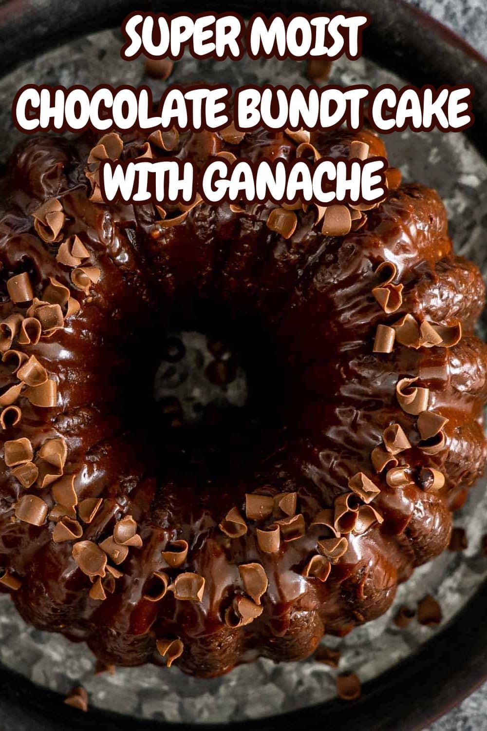 pin for chocolate bundt cake.