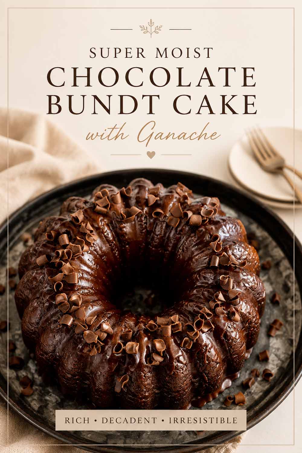 pin for chocolate bundt cake.