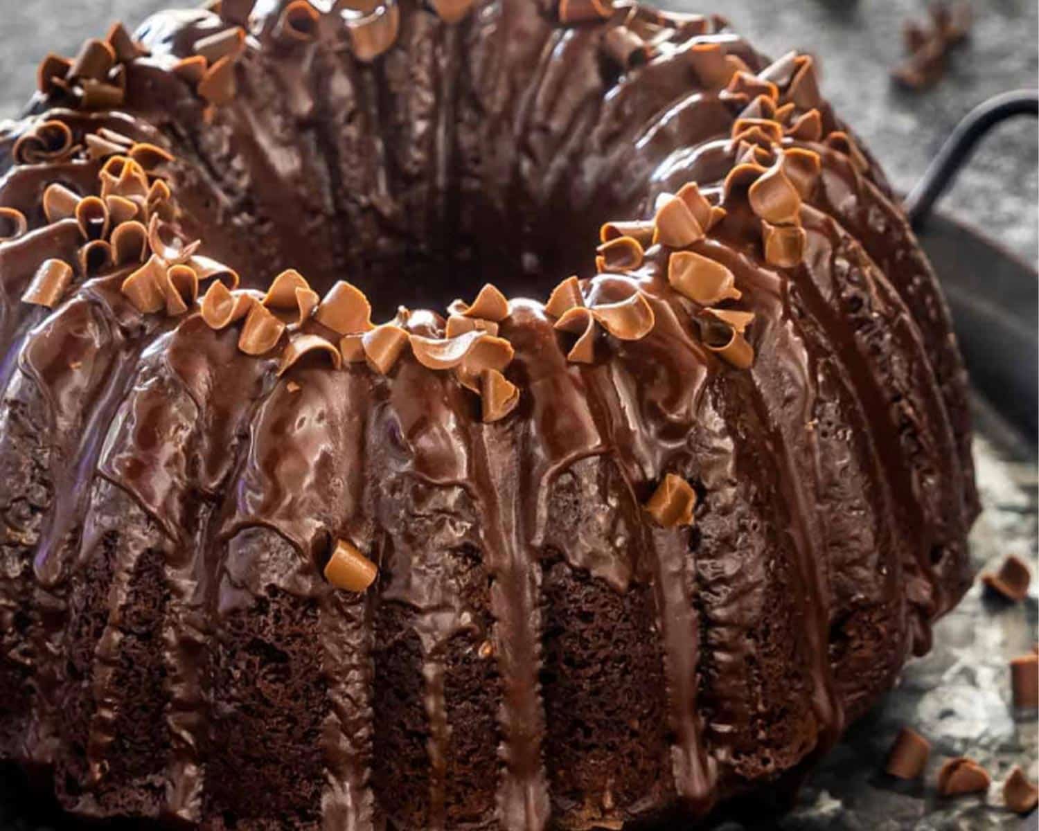 Super Moist Chocolate Bundt Cake with Ganache - Jo Cooks