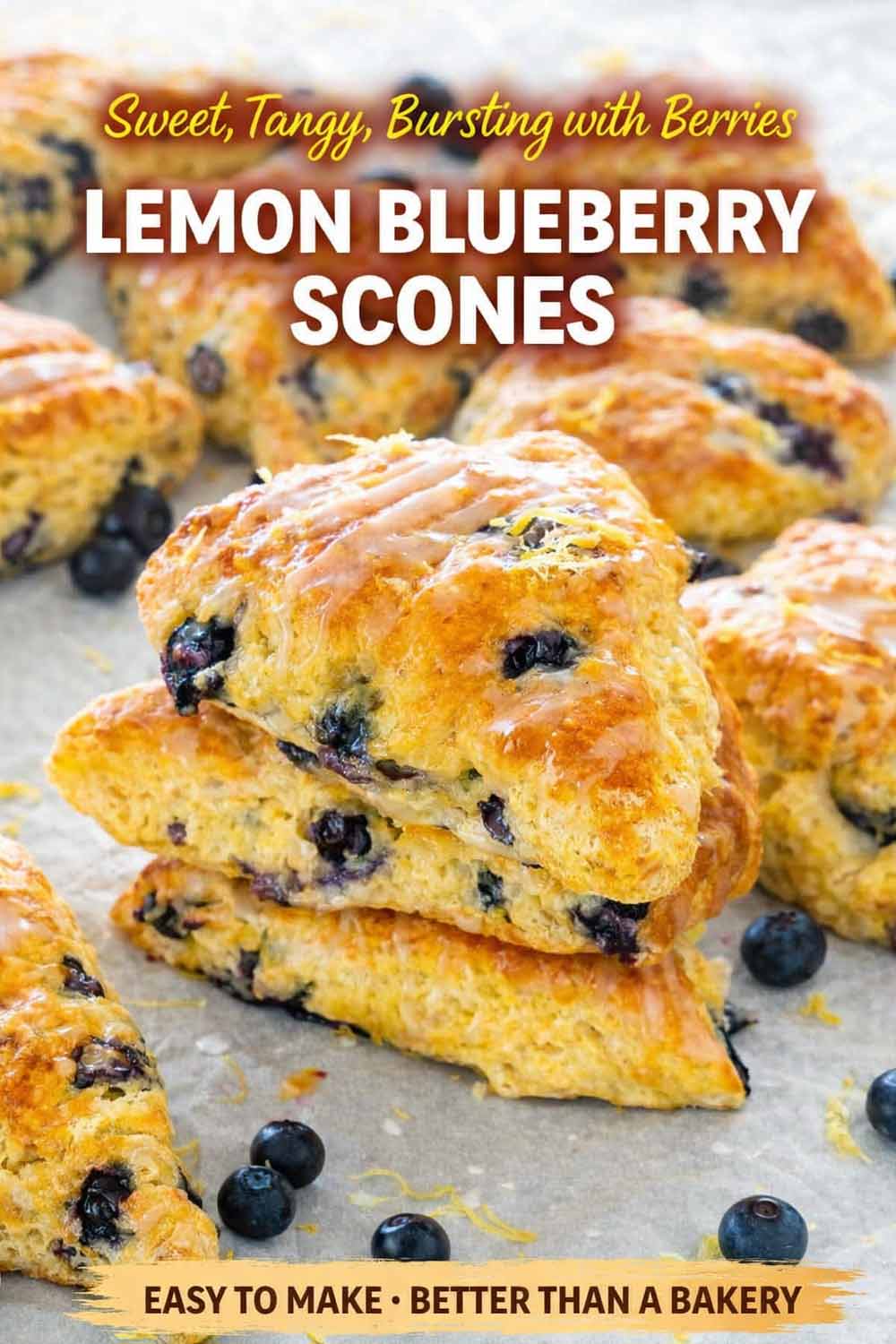 pin for lemon blueberry scones.