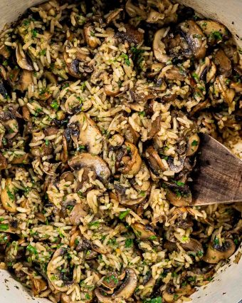 Mushroom Rice - Jo Cooks