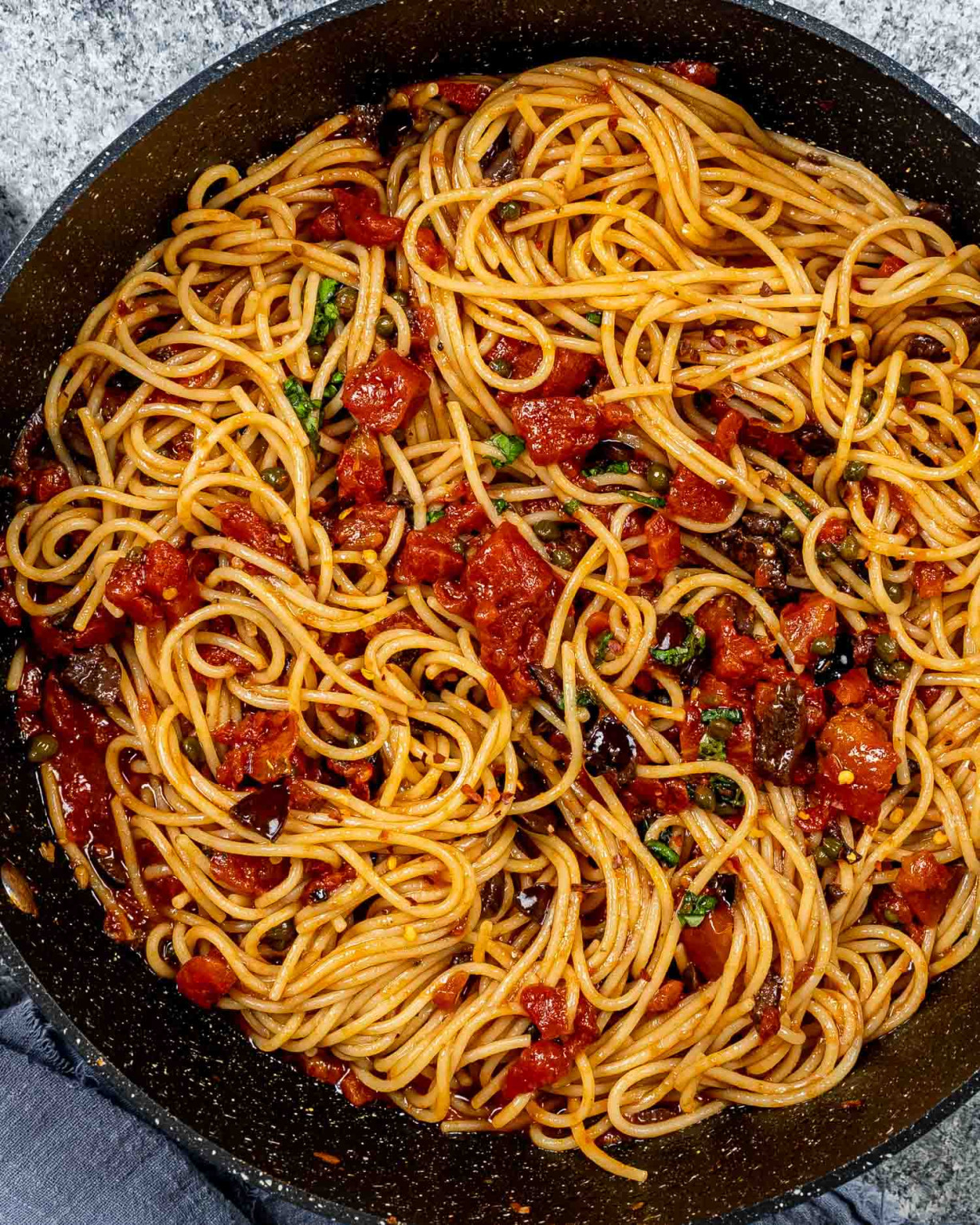 Pasta Puttanesca Jo Cooks