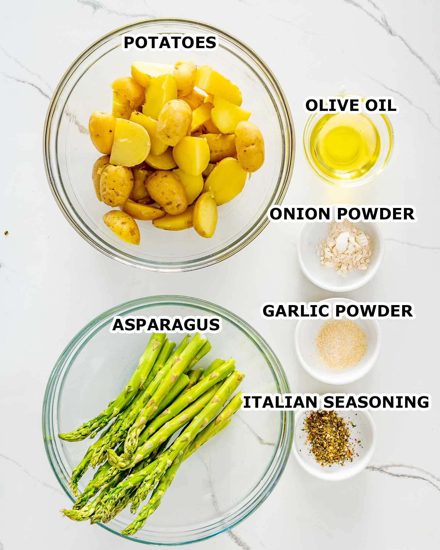 ingredients needed to make turkey meatloaves with veggies.