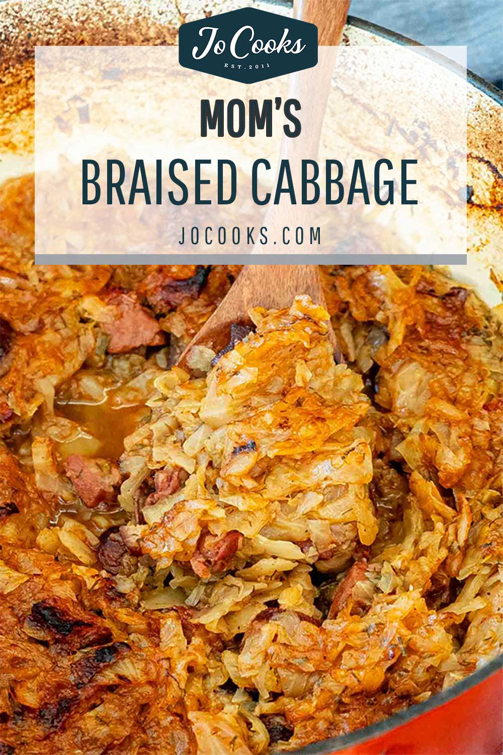 pin for mom's braised cabbage recipe.