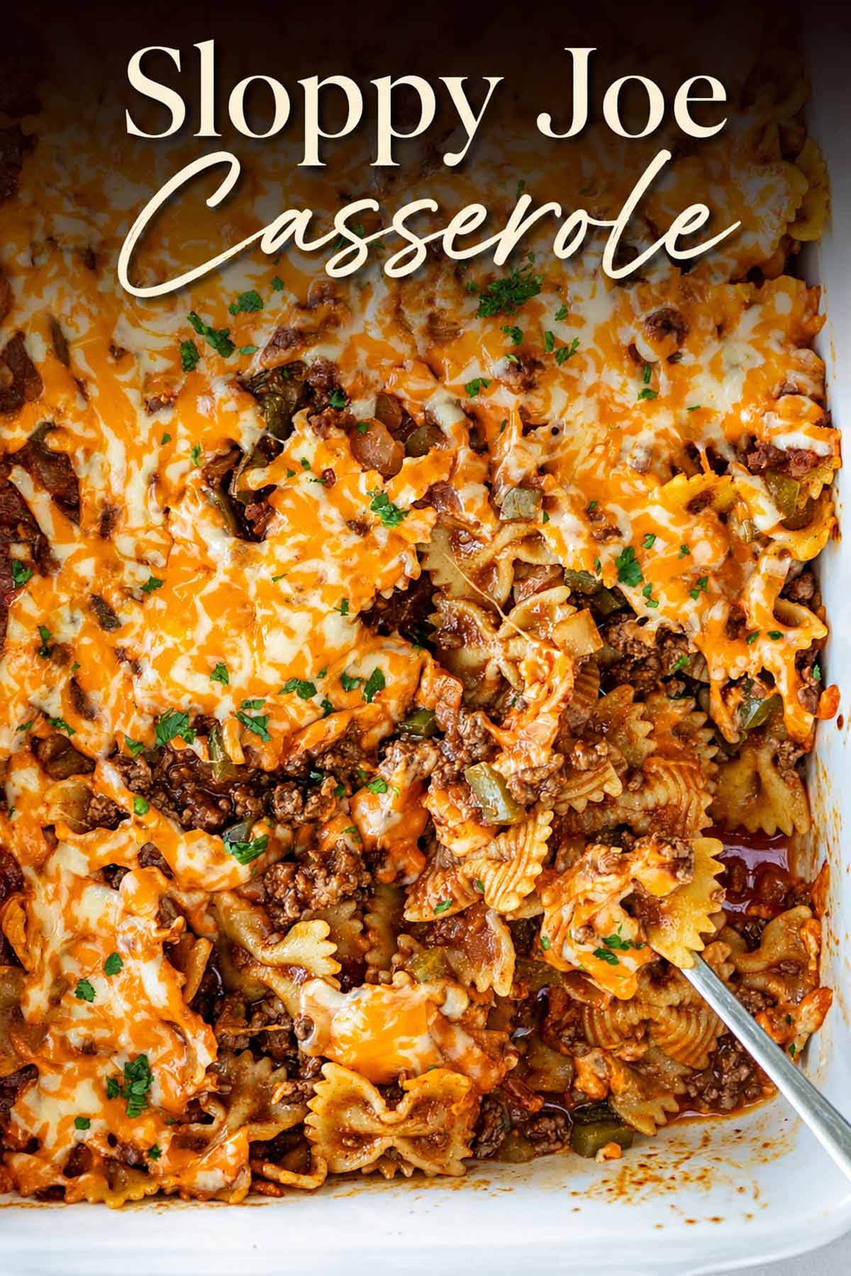 pin for sloppy joe casserole.