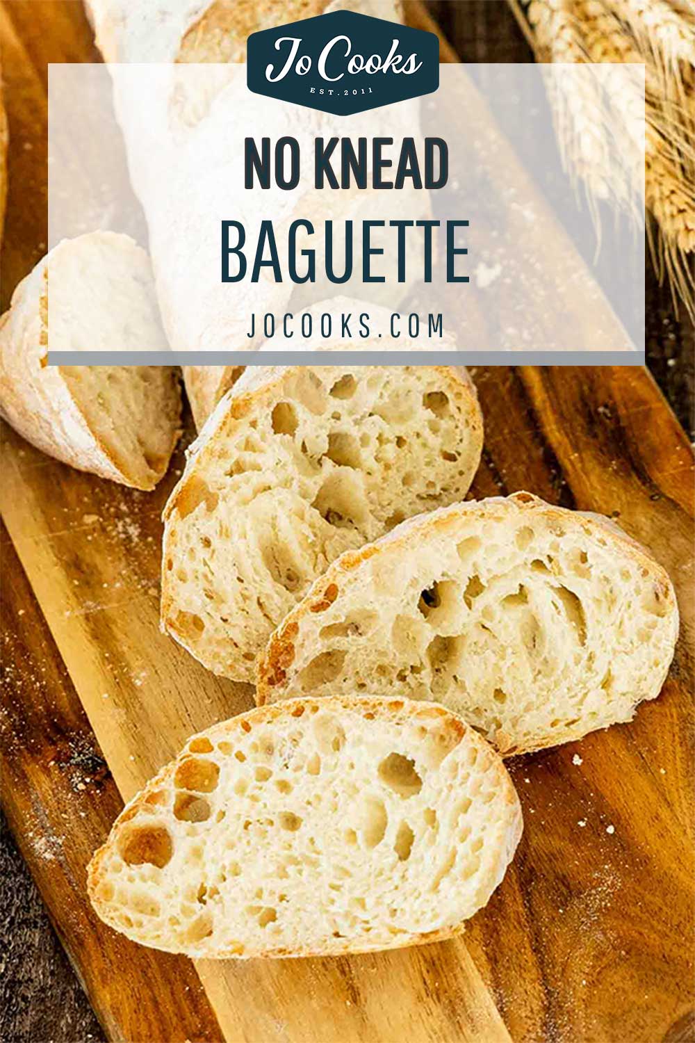 pin for no knead baguette.