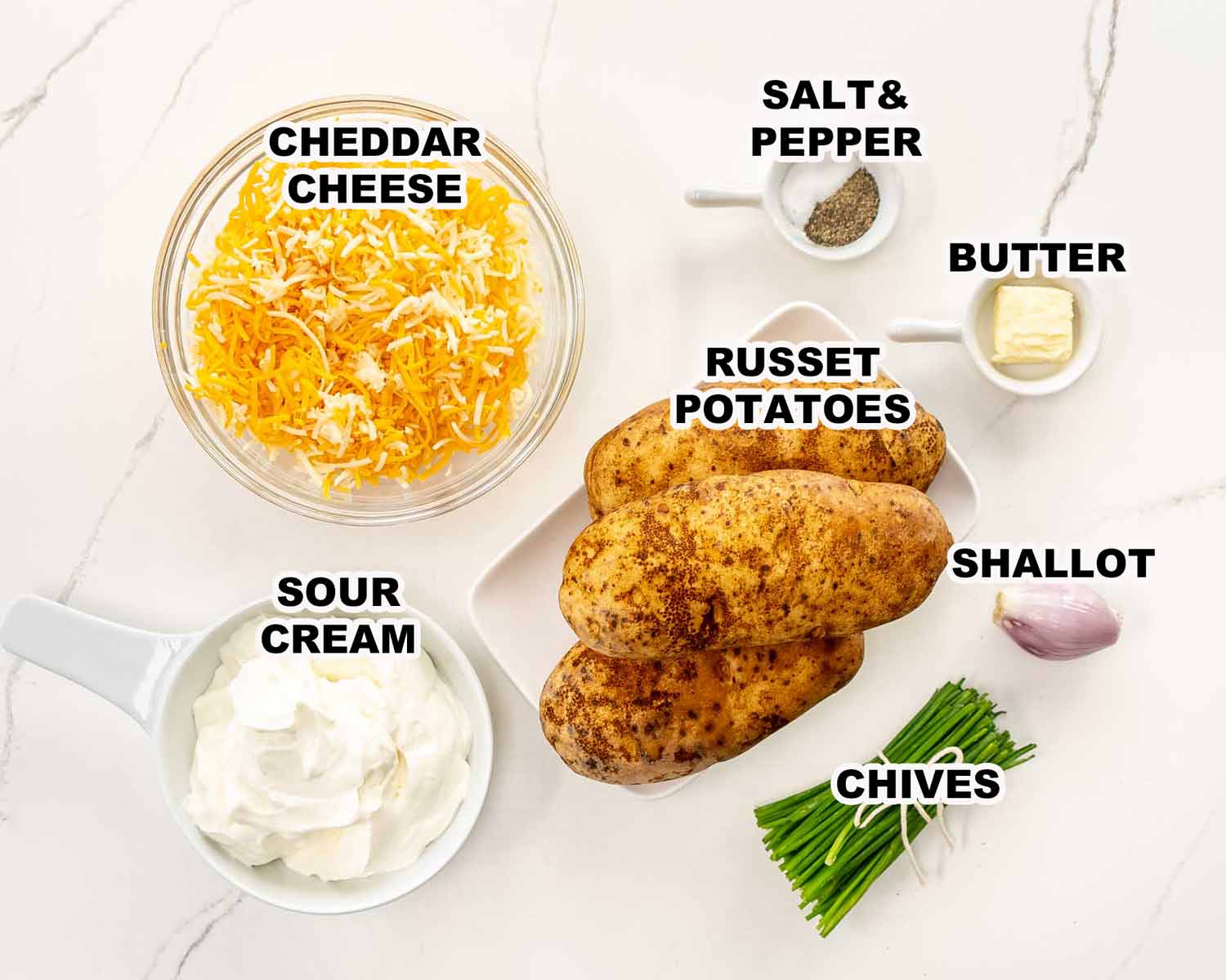 ingredients needed to make potatoes romanoff.