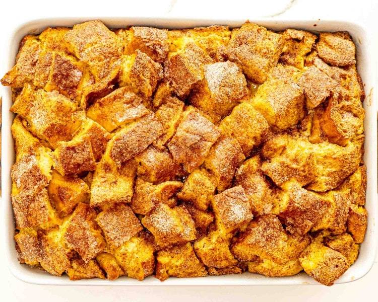 Pumpkin Bread Pudding - Jo Cooks