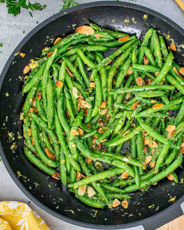 Green Bean Almondine - Jo Cooks